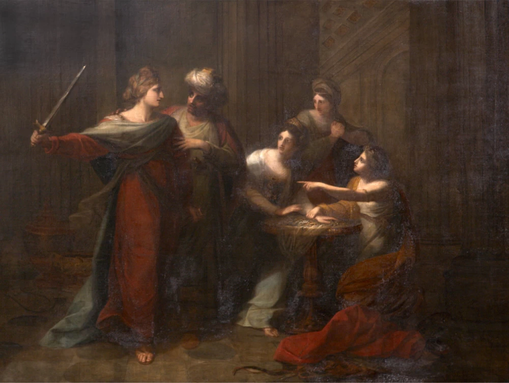Angelika Kauffmann - 200, Ulisse scopre Achille
